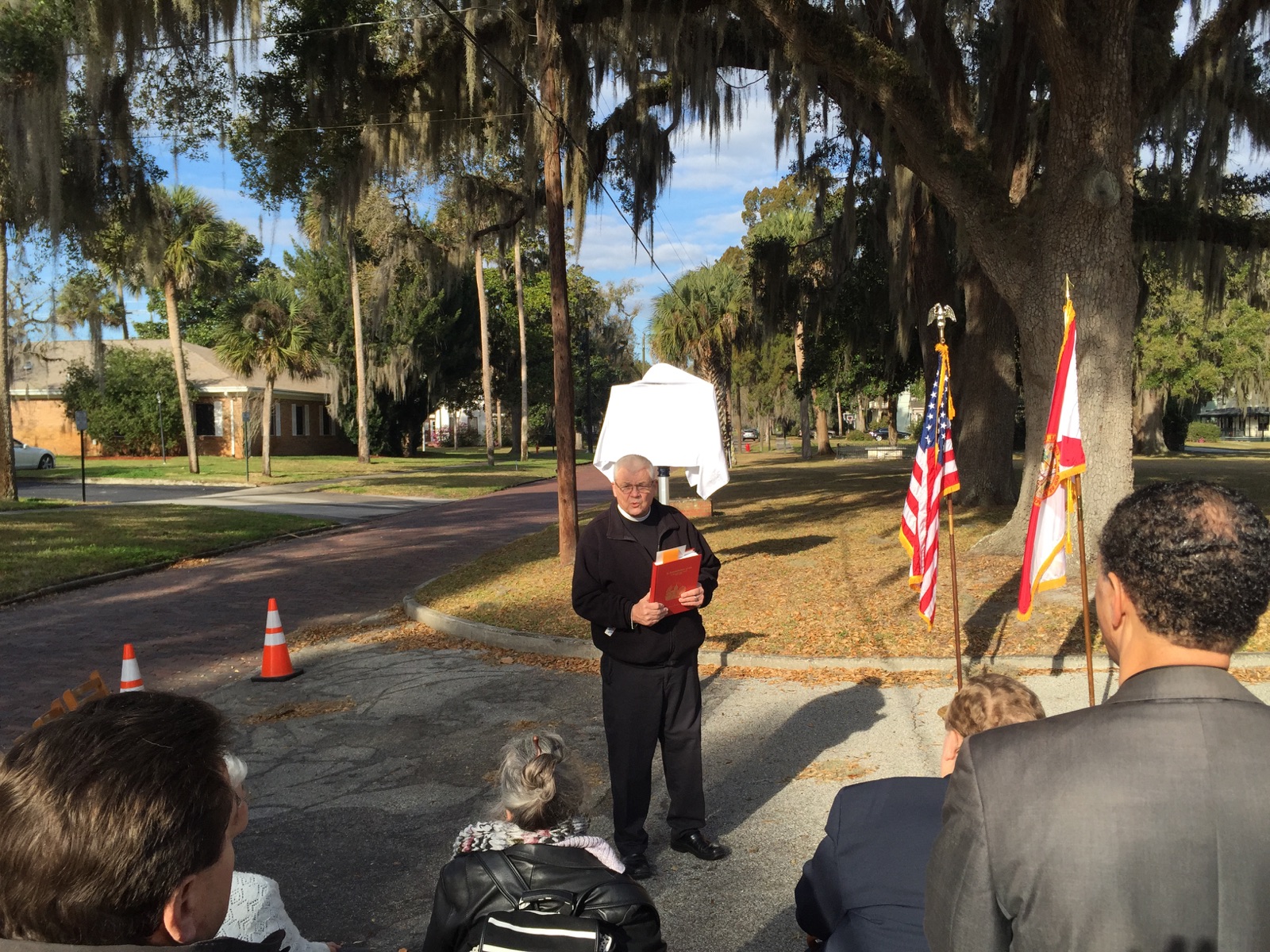 B-M house historic marker dedication